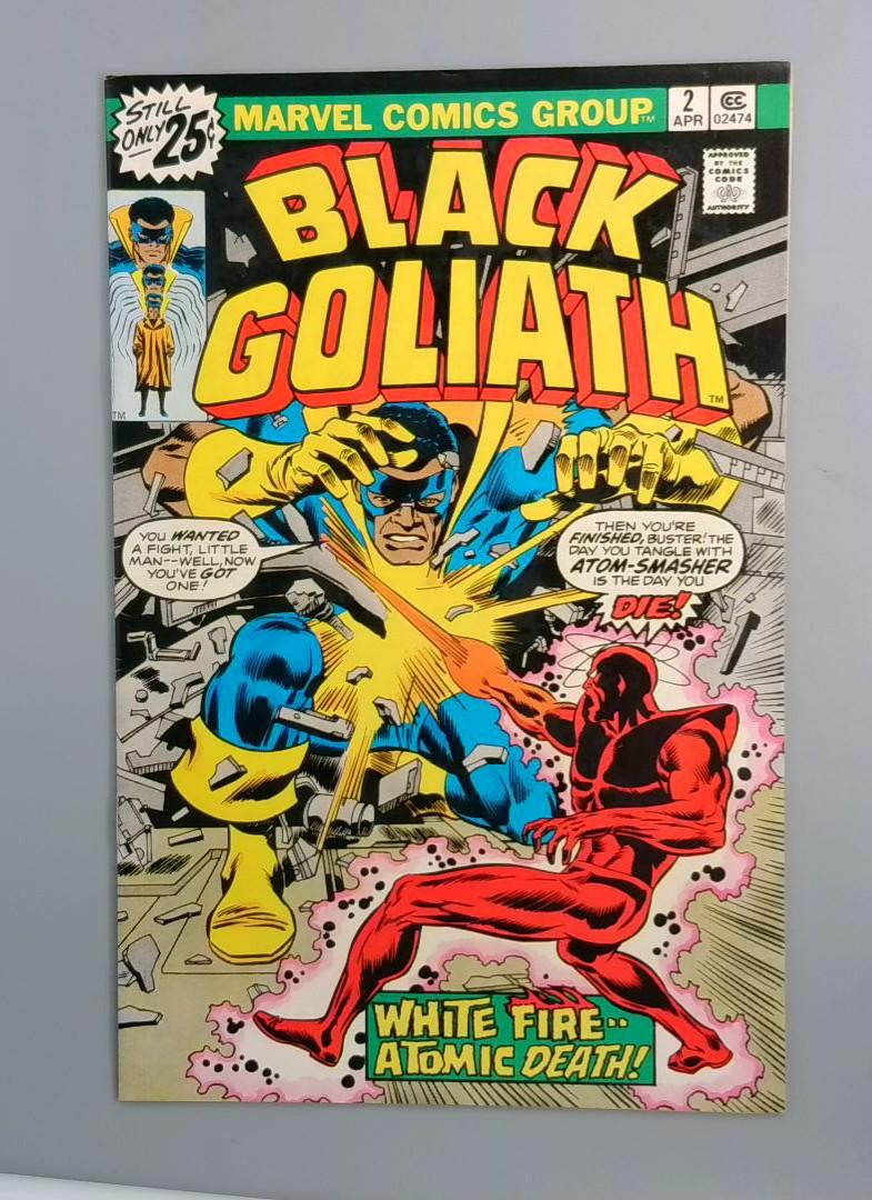 Black Goliath #2, FN+ Marvel Comics Group, April 1976 JR1