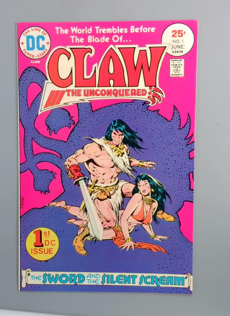 Claw The Unconquered, #1 NM- DC Comics, June 1975 JR1