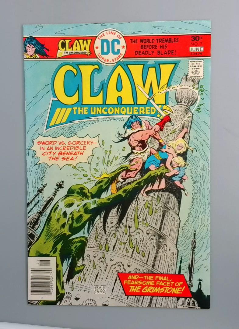 Claw the Unconquered #4, DC Comics, 1976 JR1
