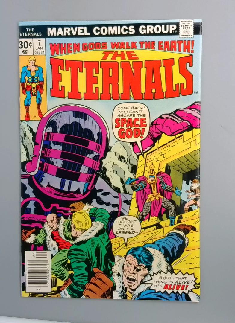 Eternals #7 VF+ 1st One Above All Marvel Comics 1977 JR1