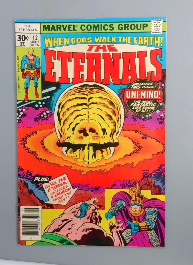 Eternals #12, When Gods Walk the Earth!, Marvel Comics, 1977 JR1