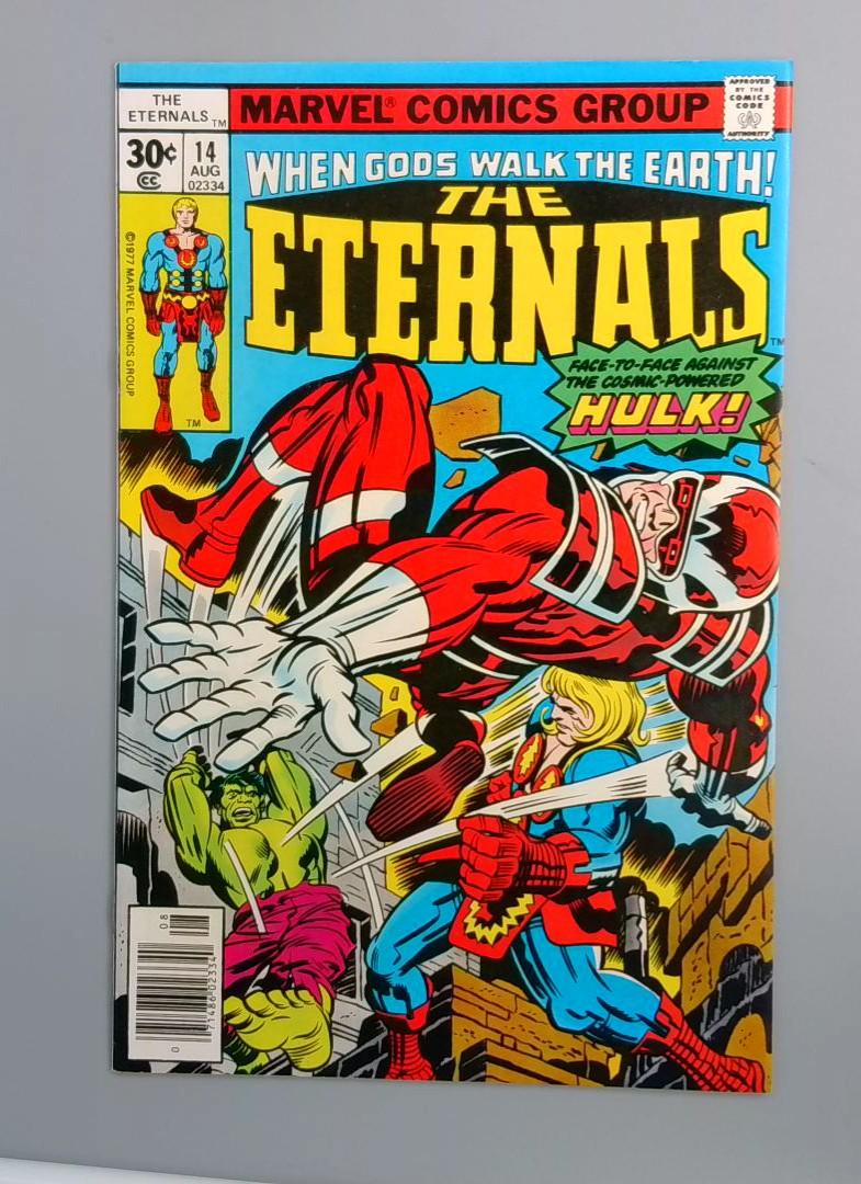 Eternals #14, NM 1st Robot Hulk, Marvel Comics 1977 JR1