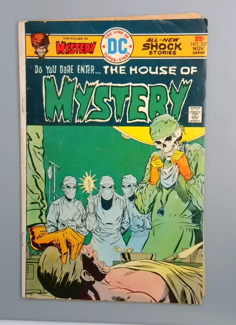 House of Mystery #237, VG- Torture Cover DC Comics, 1975 JR1