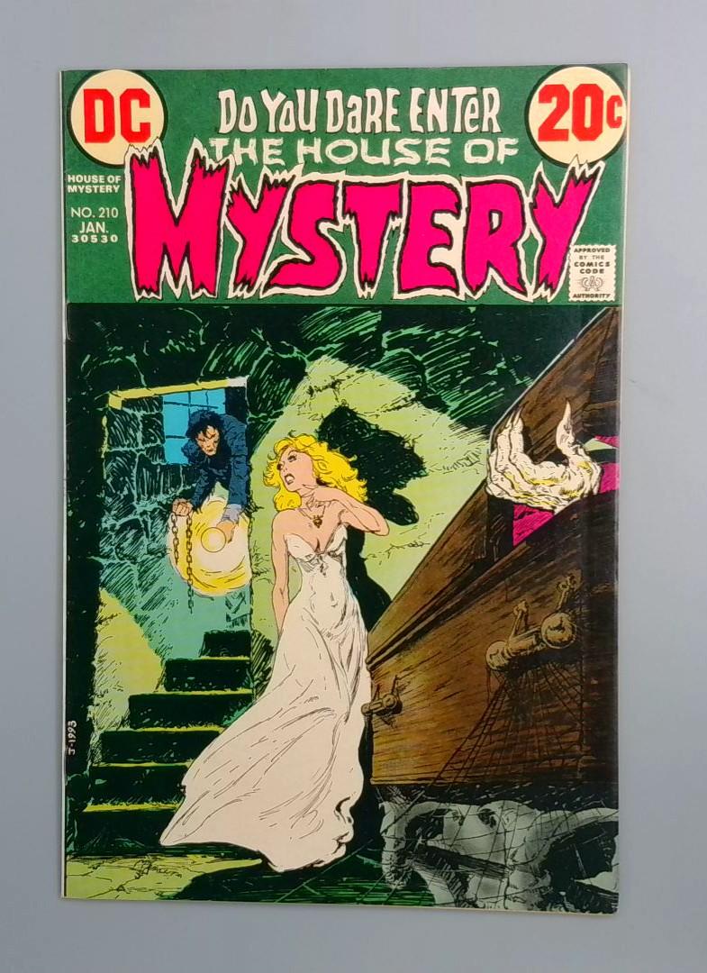 House of Mystery #210, CLASSIC COVER DC Comics, January 1973 JR1