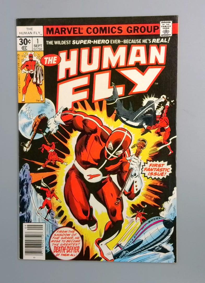 Human Fly #1, FN First Issue, Marvel Comics, September 1977 JR1