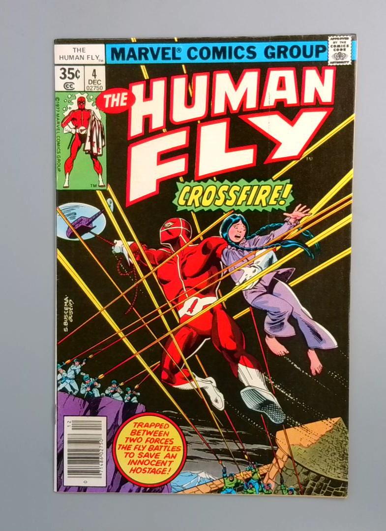 Human Fly #4, FN+ Crossfire!, Marvel Comics, 1977 JR1