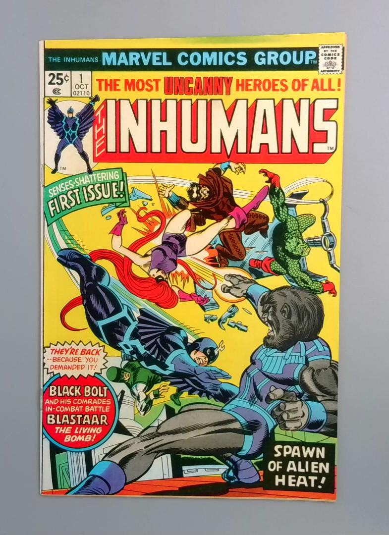 The Inhumans #1, VF First Issue, Marvel Comics 1975 JR1