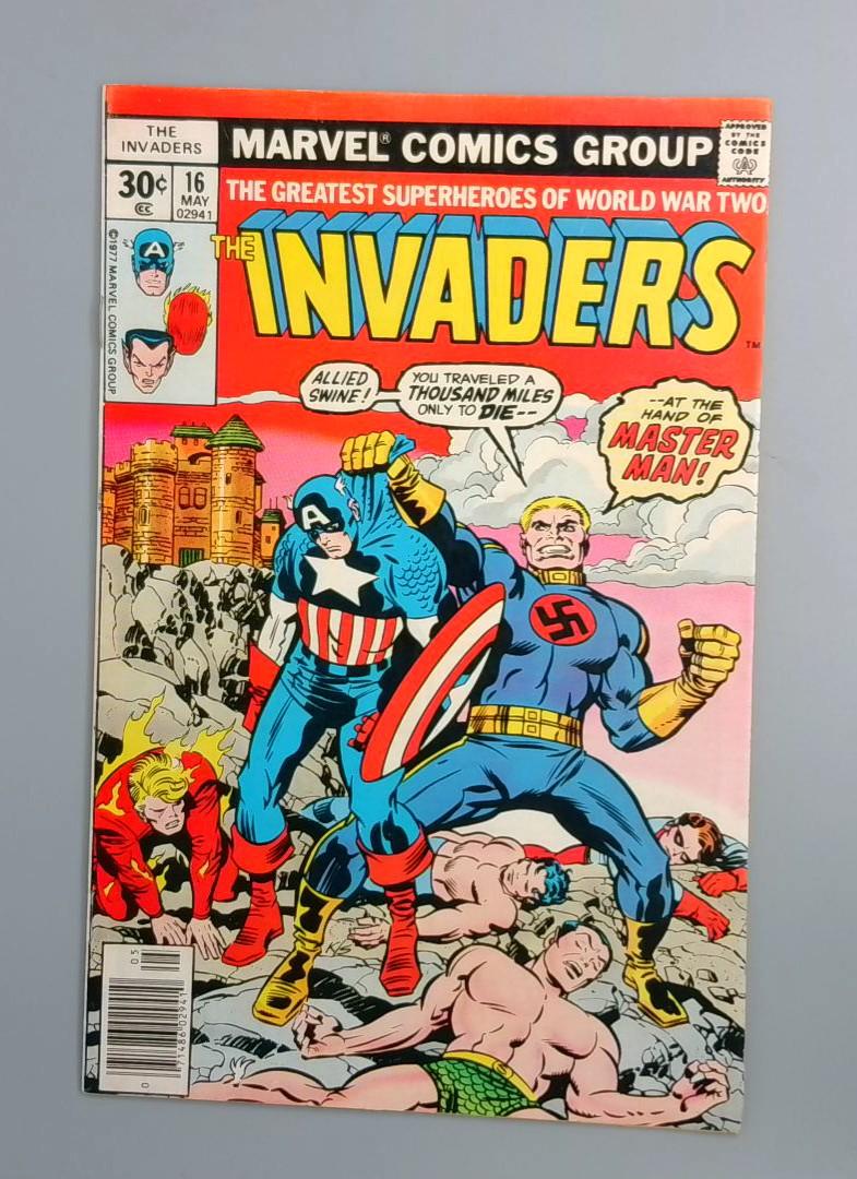 The Invaders #16, Marvel Comics Group, 1977 JR1