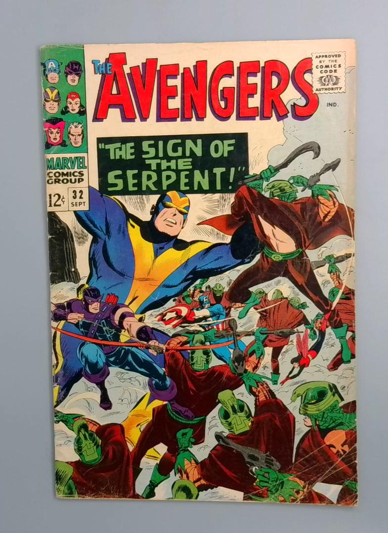 Avengers #32 VG/FN 1st Bill Foster Marvel Comics, 1966 JR1
