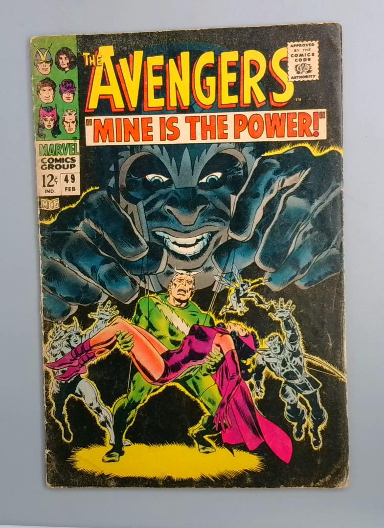 Avengers #49 VG Magneto Marvel Comics, 1968 JR1