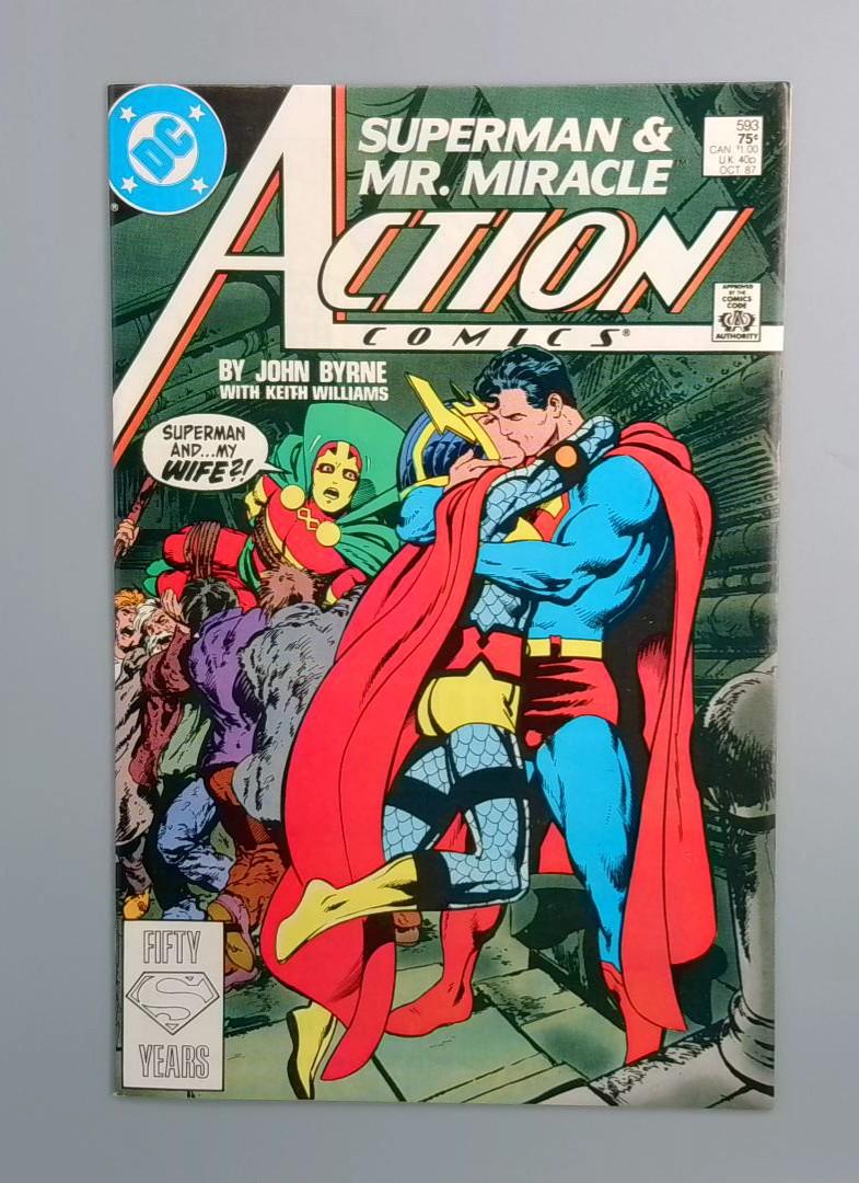 Action Comics #583 NM Super's Adult Film DC Comics, 1985 JR1