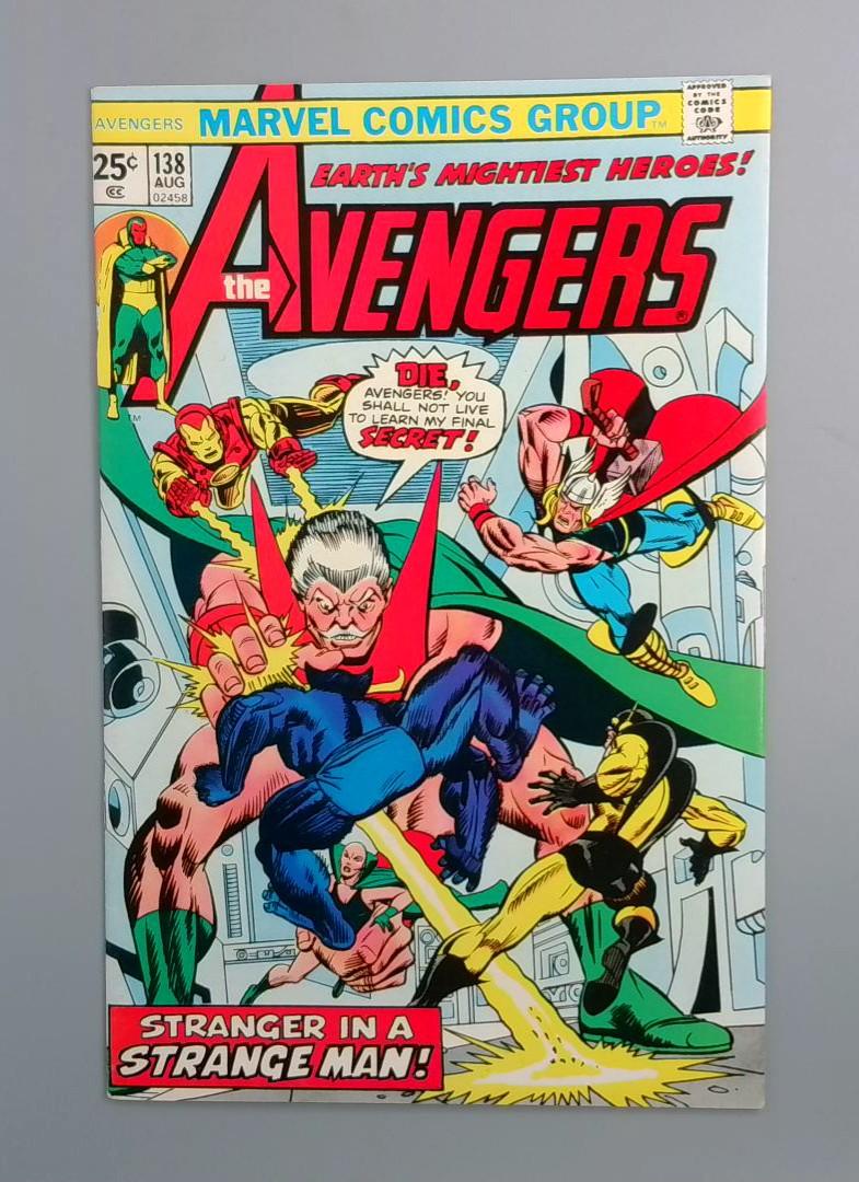 Avengers #138 VF/NM Marvel Comics 1975 JR1