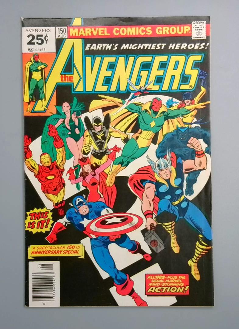 Avengers #150,FN  Anniversary Special, Marvel Comics 1976 JR1