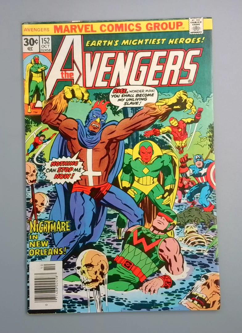 Avengers #152, FN+ 1st Black Talon Marvel Comics, October 1976 JR1