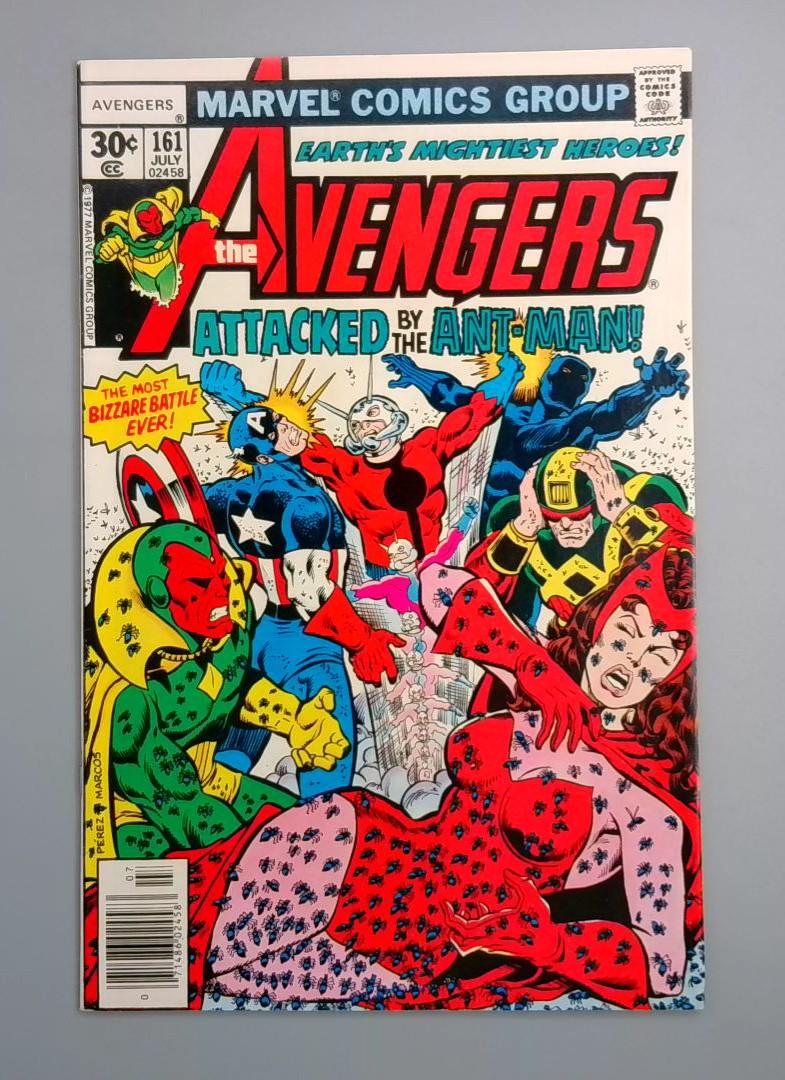 Avengers #161 NM-, Attacked by the Ant-Man!, Marvel Comics 1977 JR1