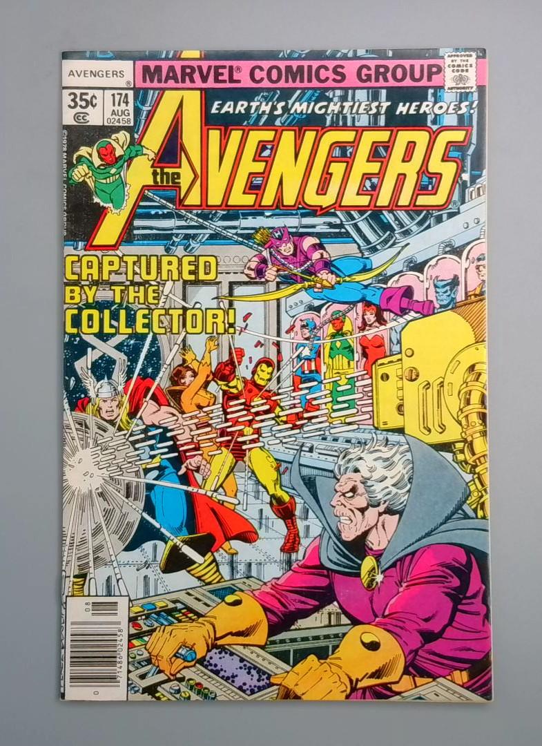 Avengers #174, VF+ Guardians of the Galaxy Marvel Comics, 1978 JR1