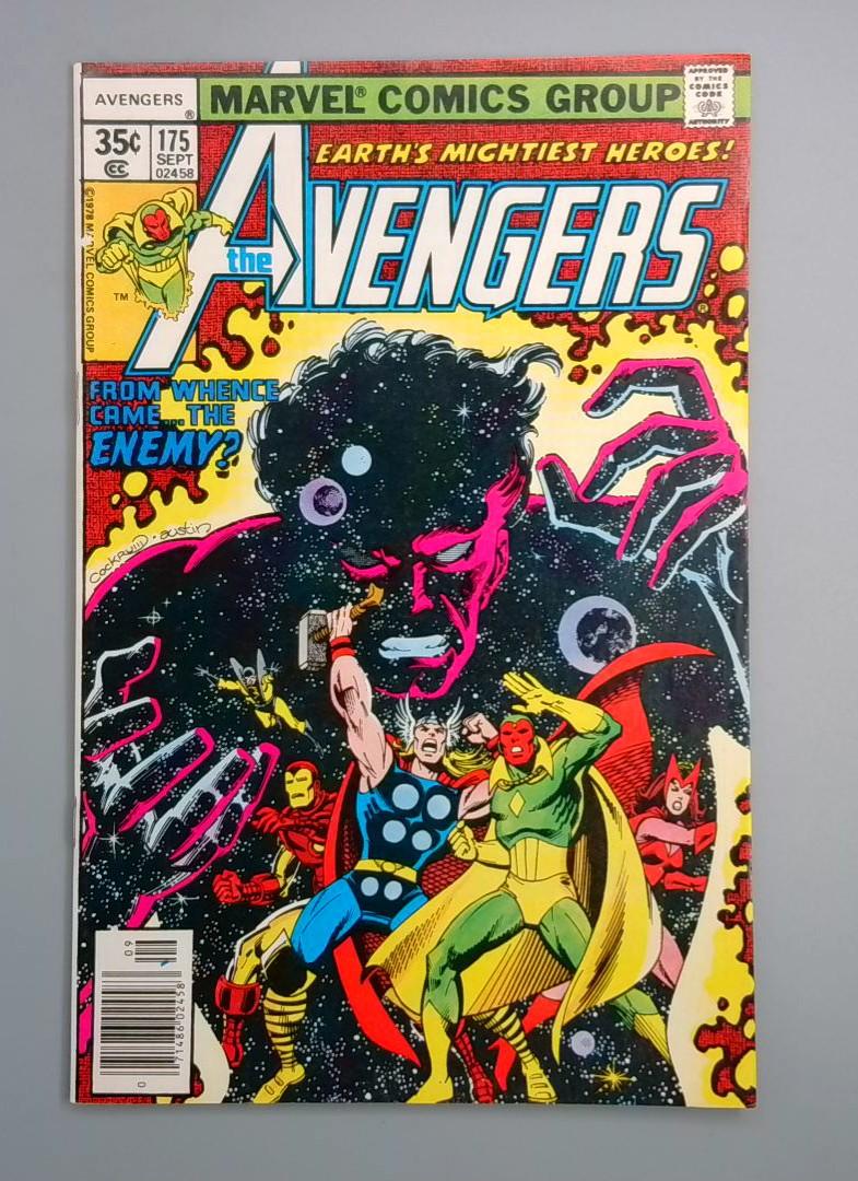 Avengers #175, VF Korvac Saga Marvel Comics Group, 1978 JR1