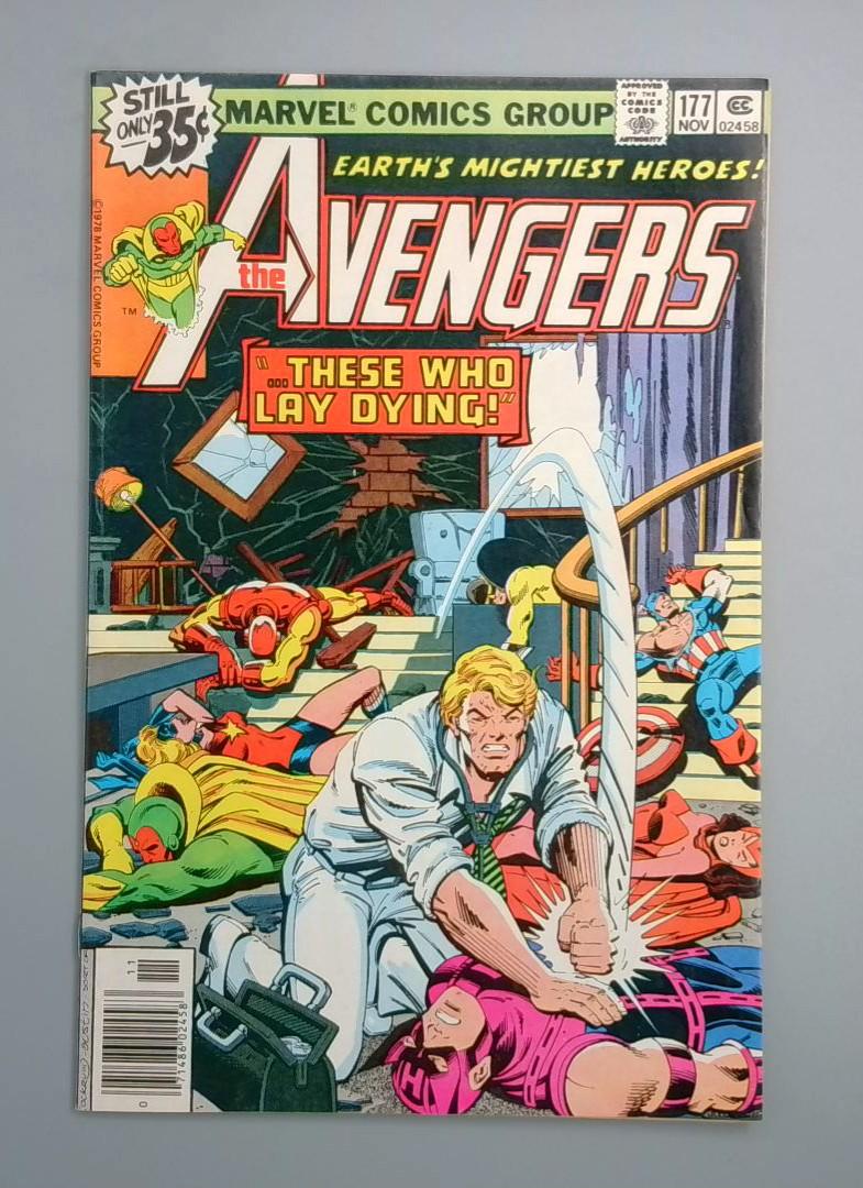 Avengers #177 VF Korvac Saga Marvel Comics 1978 JR1