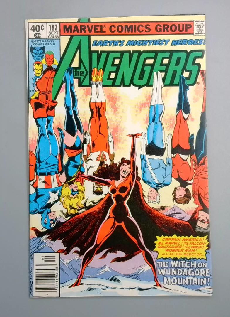 Avengers #187 NM Origin of the Darkhold Marvel Comics, 1979 JR1