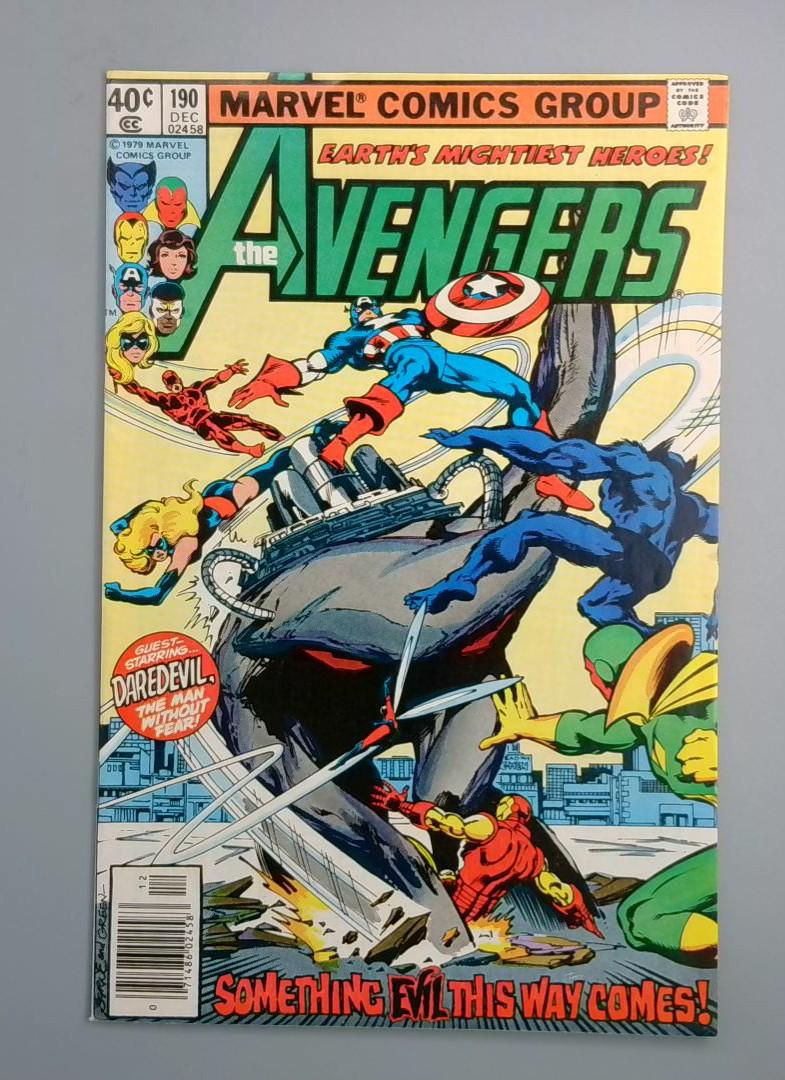 Avengers #190 Marvel Comics Group, 1979 JR1