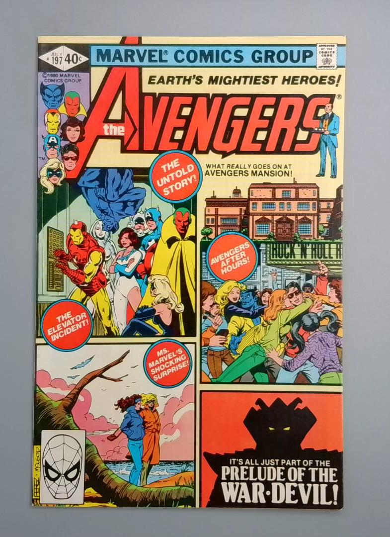 Avengers #197, NM Marvel Comics Group, 1980 JR1