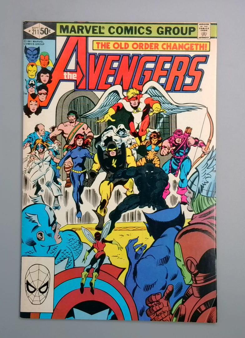 Avengers #211 VF/NM  Marvel Comics Group, 1981 JR1