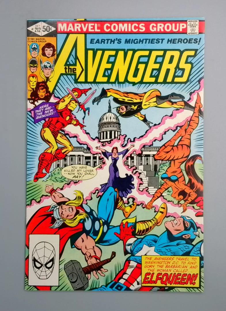 Avengers #212 Marvel Comics, 1981 JR1