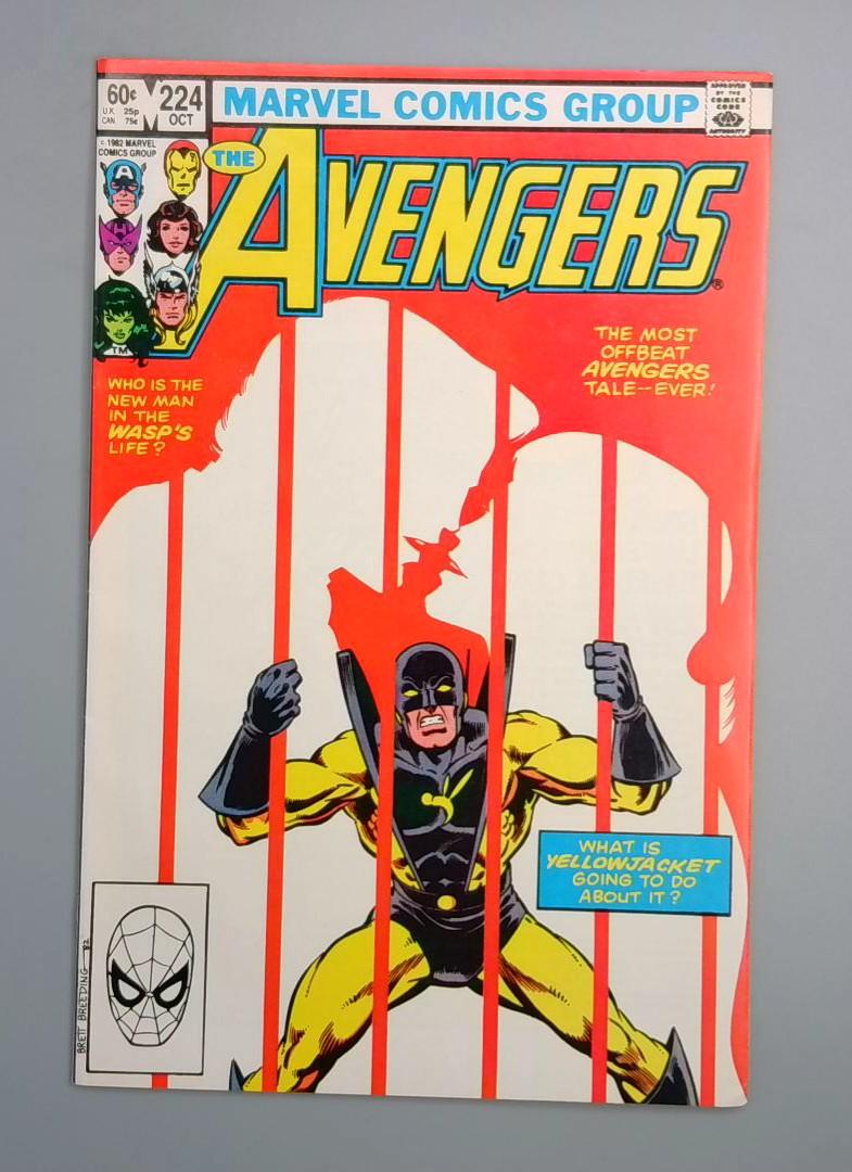 Avengers #224, NM Marvel Comics, Oct 1982 JR1