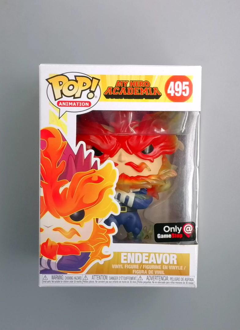 Funko Pop! Endeavor #495, My Hero Academia, GameStop Excl.