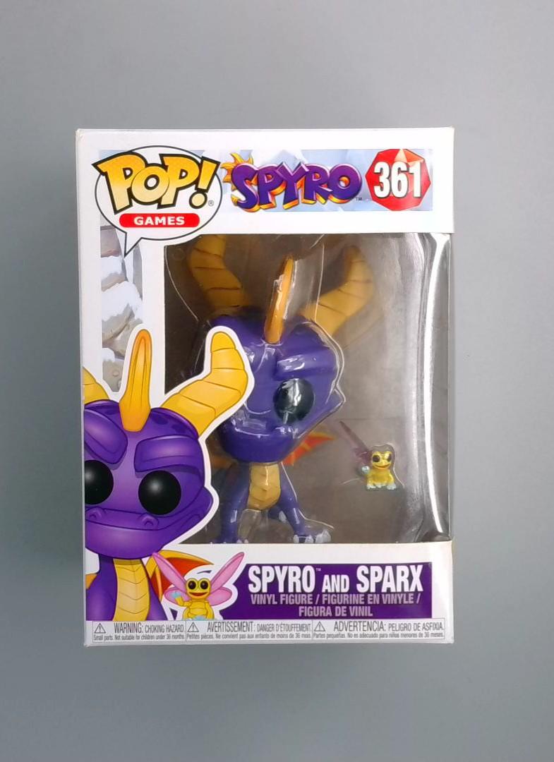 Funko Pop! Spyro and Sparx #361, Spyro the Dragon, Vinyl Figure
