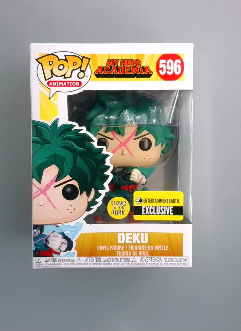Funko Pop! Deku #596 My Hero Academia GITD Entertainment Earth Excl.