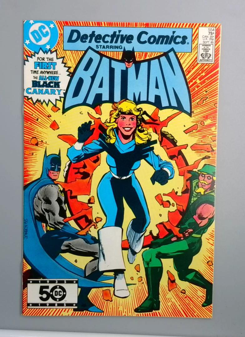 Detective Comics #554, NM- 1st new Black Canary Costume, DC Comics, 1985 JR1