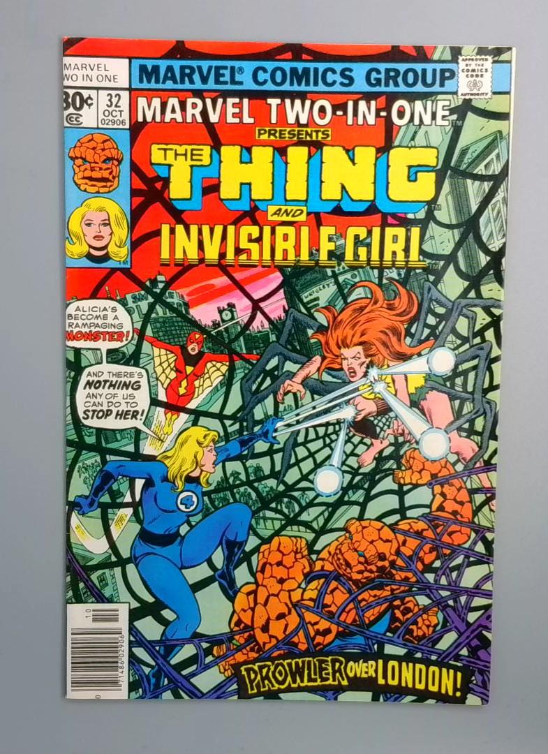 Marvel Two-In-One #32, VF+ Early Spider-Woman, Marvel Comics 1977 JR1