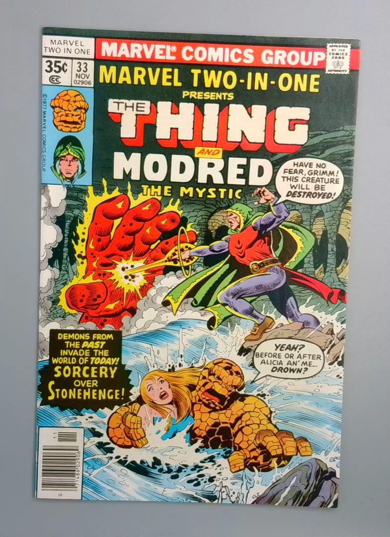 Marvel Two-In-One #33 VF+ Marvel Comics 1977 JR1