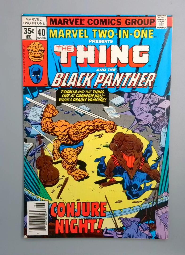 Marvel Two-in-One #40 VF Black Panther, Marvel Comics, 1978 JR1