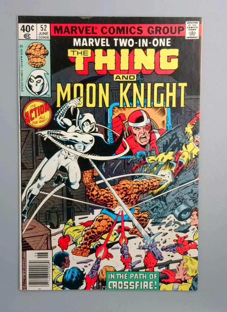 Marvel Two-In-One #52 VF 1st Crossfire Marvel Comics 1979 JR1