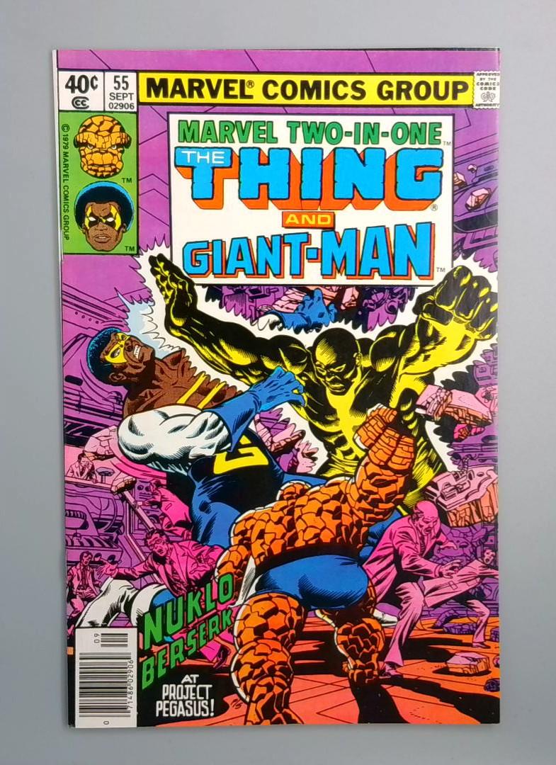 Marvel Two-in-One: #55, NM- 1st Giant-Man Marvel Comics 1979 JR1