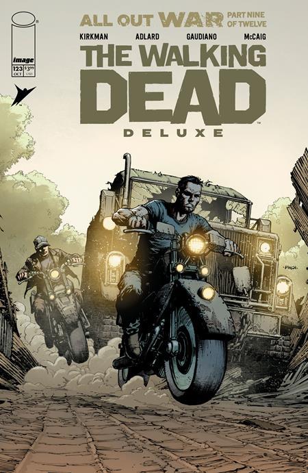 WALKING DEAD DELUXE #123 CVR A DAVID FINCH & DAVE MCCAIG (MR)