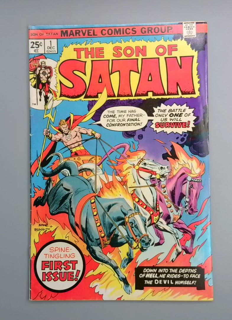 Son of Satan #1, VG/FN Marvel Comics, 1975 JR1