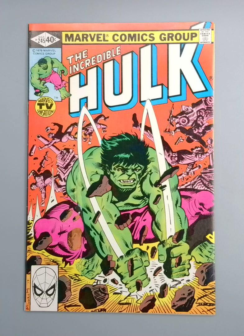 Incredible Hulk #245, VF/NM Marvel Comics, 1979 JR1