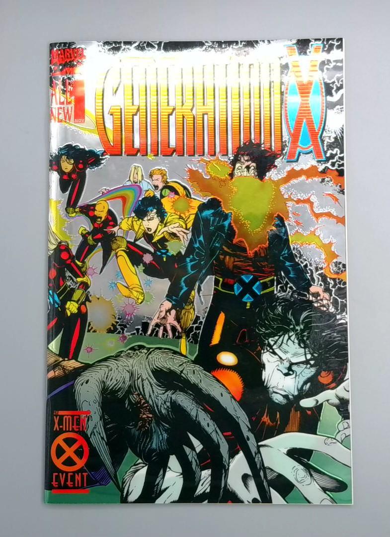 Generation-X #1 NM Chromium Foil Cover Marvel, 1993 JR1
