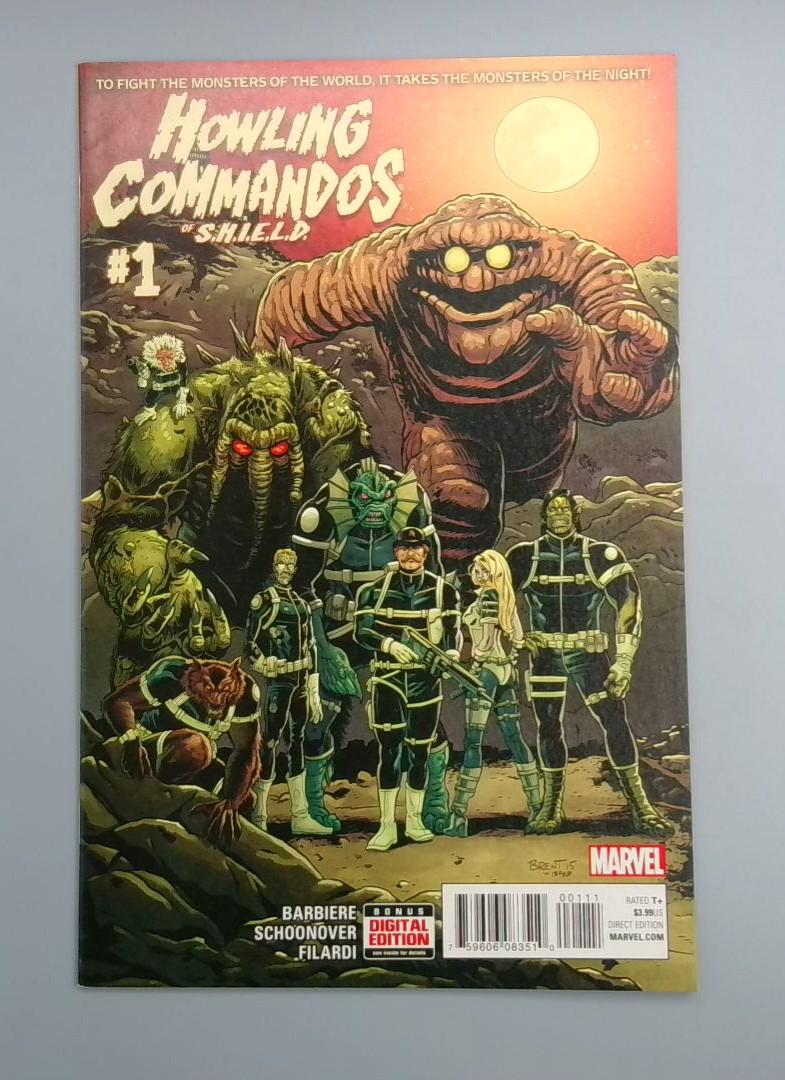 Howling Commandos of S.H.I.E.L.D. #1,NM Marvel, 2015