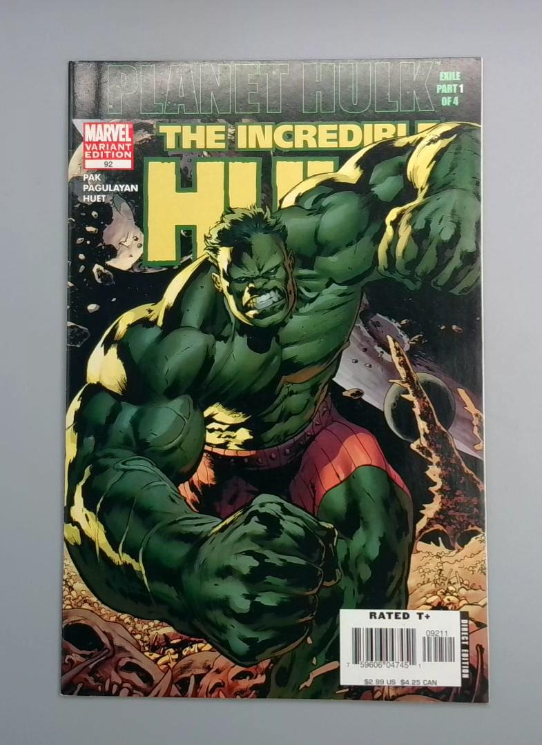 Incredible Hulk #92, VF Variant Edition, Marvel Comics, 2006