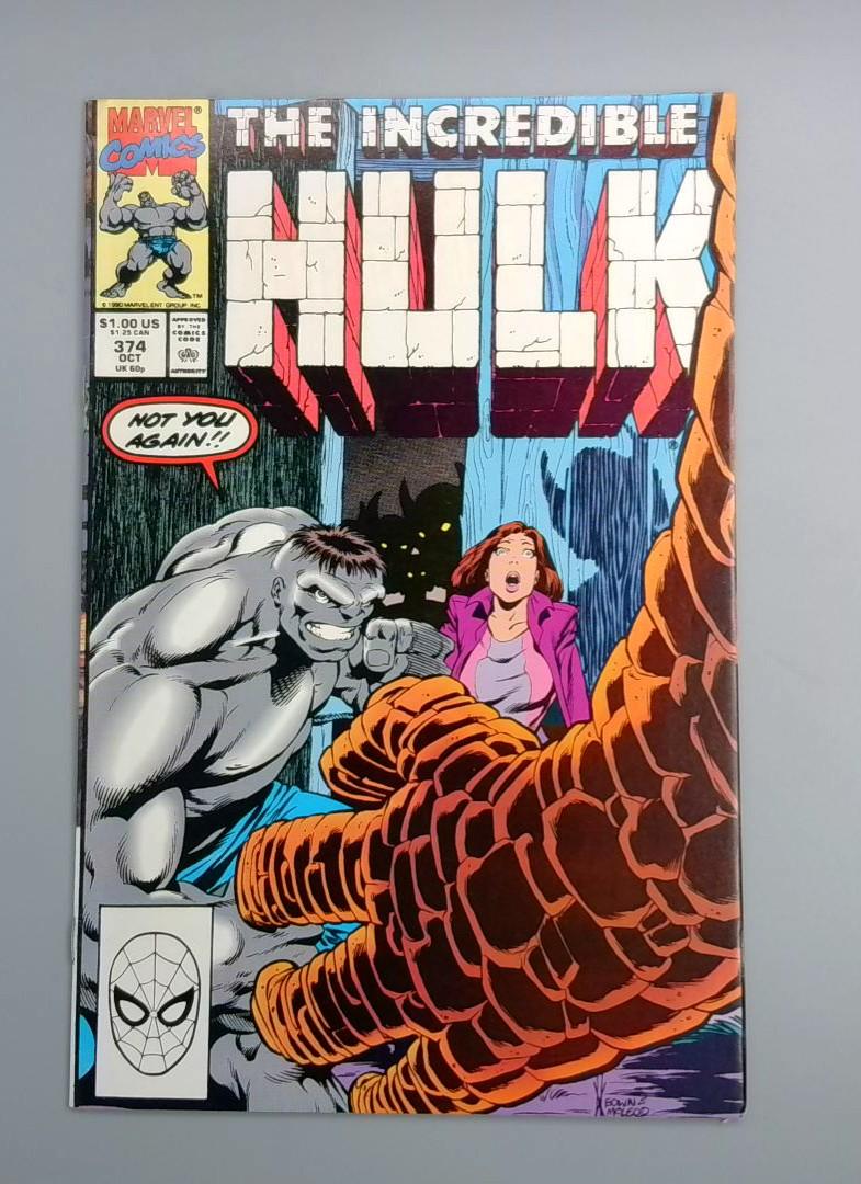 Incredible Hulk #374, Marvel Comics, 1990