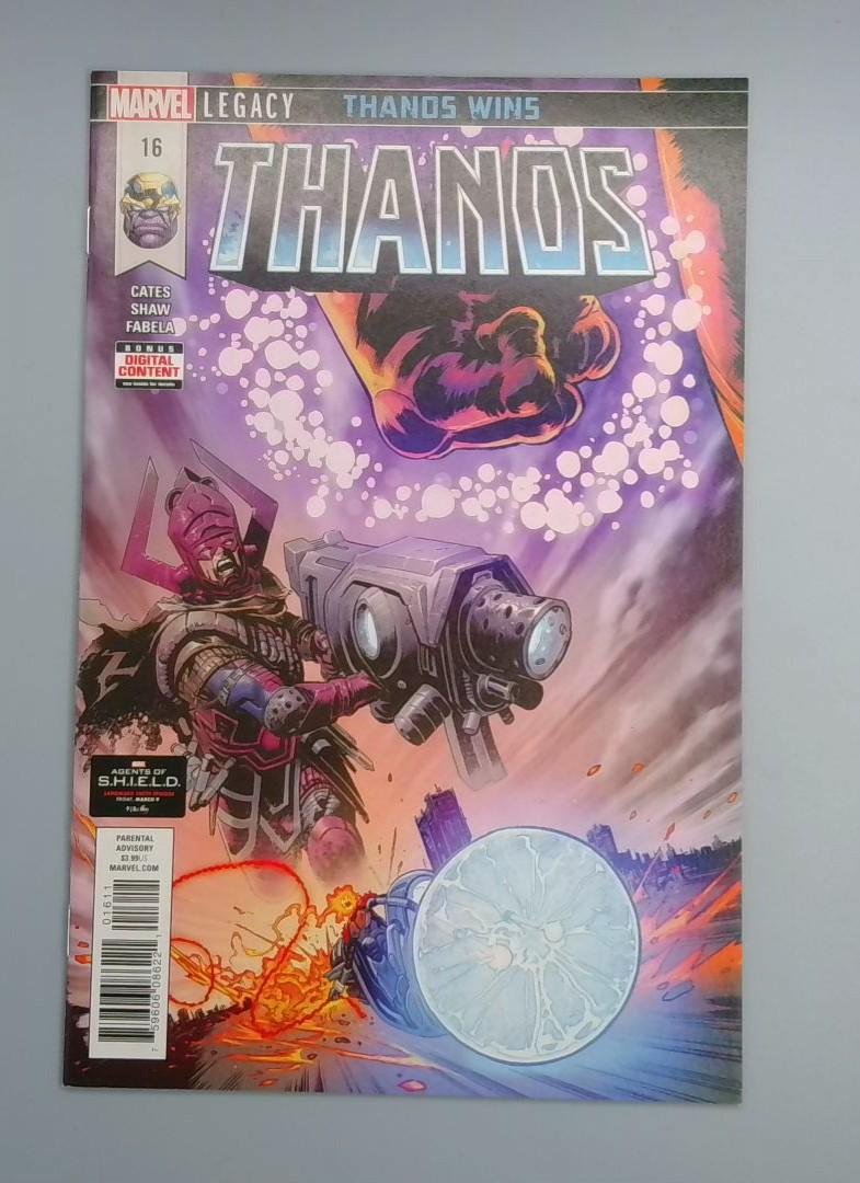 Thanos #16, NM 1st Fallen One Marvel, 2018