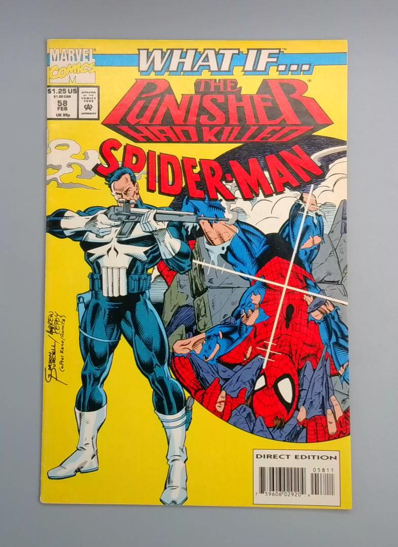 What If... #58 Punisher Killed Spider-Man Marvel Comics, 1994