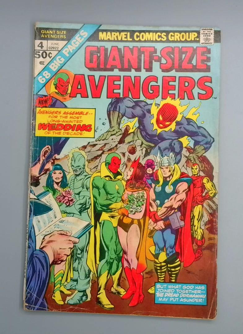Giant-Size Avengers #4, Marvel Comics Group, 1976