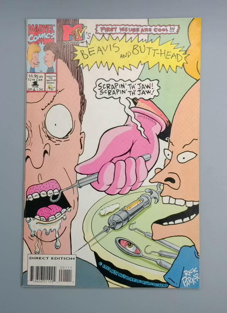 Beavis and Butthead #1, MTV Marvel Comics, 1994