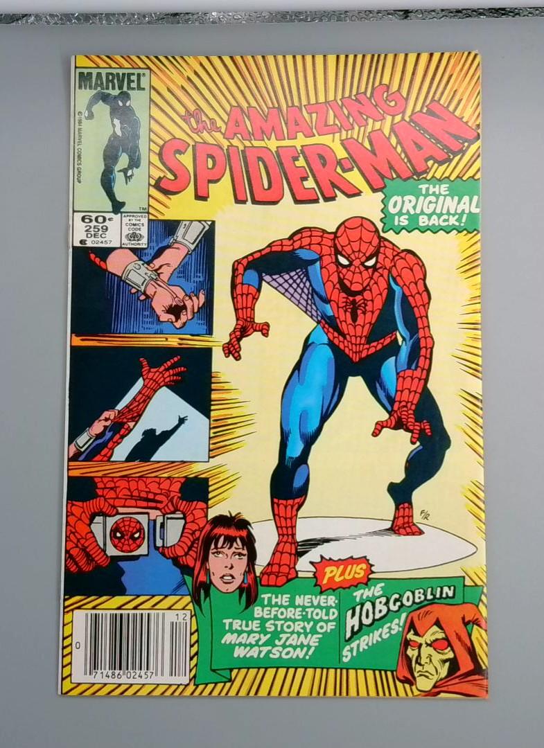 Amazing Spider-Man #259 NM- Newsstand Marvel, 1984
