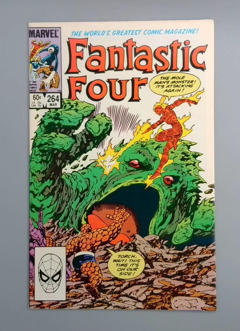 Fantastic Four #264, VF/NM Marvel Comics, 1984
